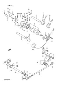 VX800 Переключение передач