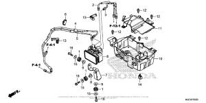 CBR650F Abs Modulator + Tray