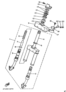 MA50 Передняя вилка