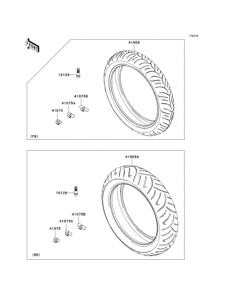 EX400 Колеса,покрышки