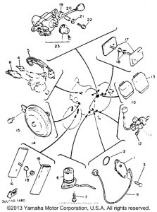FZR600RDC Электрика