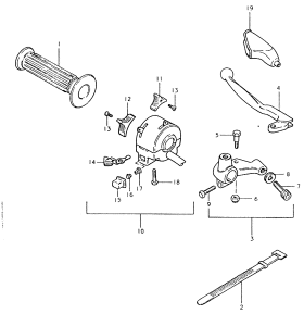 TS125 Left handle switch