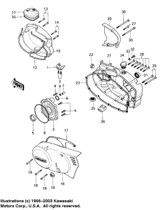 KD80 Крышки двигателя
