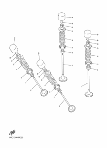 FJR1300A Клапана
