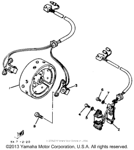 XT125J Генератор