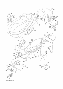 YP125R Пружина
