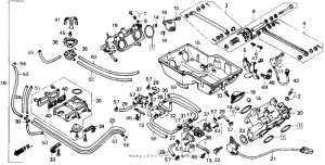 GL1200SEI Se-i throttle body 86
