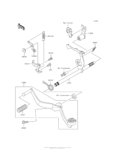 AN112 Механизм переключения передач