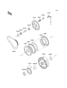 EX500 Бендикс