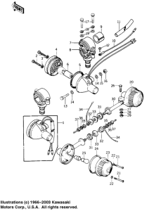 KZ1000 Поворотники