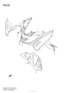 AN650 Front Leg Shield