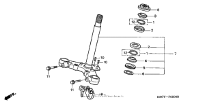 CB250 Траверса нижняя