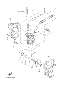 DT50LC Масляный насос