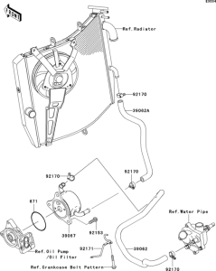 ZX1000 Масляный картер