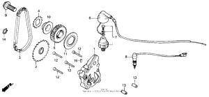 CMX450 Масляный насос