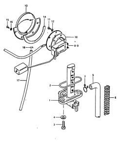 GSX1100 Топливный кран