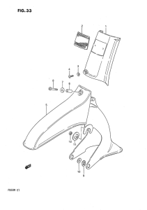 FB50 Переднее крыло