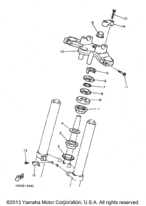XJ600SK Управление