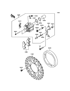  Передний тормоз