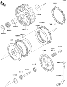 VN800 Сцепление