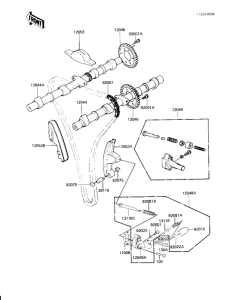 KZ1000 Camshafts / chain / tensioner