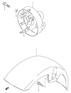 PV50 Фара головного света