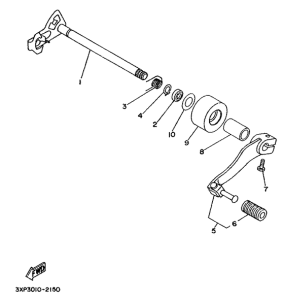 WR200R Переключение скоростей