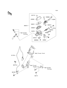 EX400 Главный тормозной цилиндр