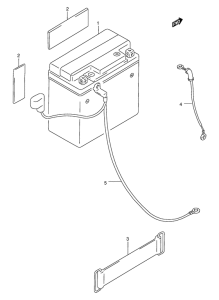 GZ250 Аккумулятор