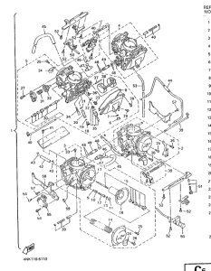 XVZ13AH Катбюратор 2