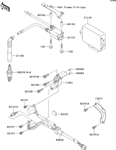 EJ650 Система зажигания