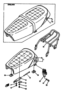 TY50M Сиденье