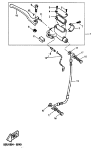 YH50 Главный тормозной цилиндр