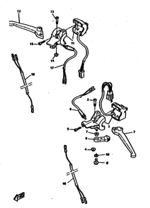 CW50 Interruptor  manillar&palanc