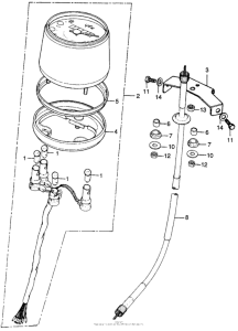 CL100 Cl100s speedometer k3
