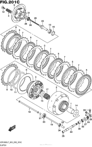 VZR1800 Clutch (Vzr1800Bzl7 E28)