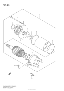 AN400 (ABS) Стартер