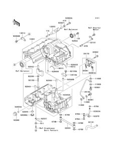 ZR1200 Crankcase(1 / 2)