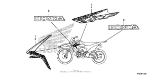 CRF110F Stripe + mark