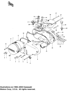  Крышки двигателя