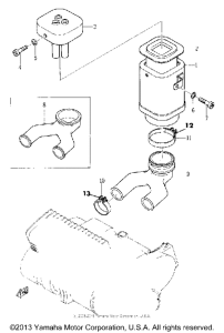 YL1E Воздушный фильтр