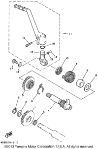 YZ125F1 Стартер