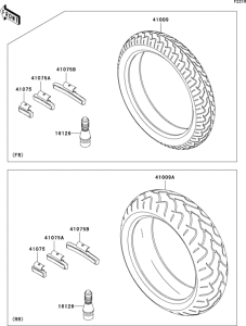 ZX1200 Покрышки