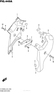 VL1500B Frame Head Cover