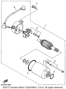 XV250 Стартер