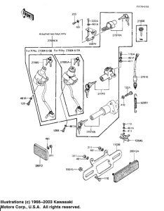 KZ1100 Замок зажикания