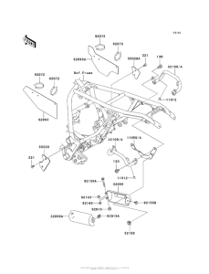  Рама ,крепежные детали
