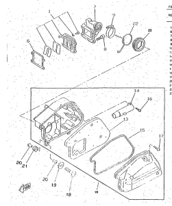 CW50RS Впускная система