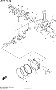 DL1000 (ABS) Коленвал