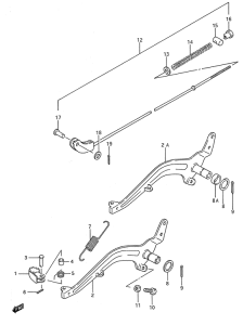 RM80 Передний суппорт